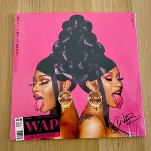 WAP LIMITED EDITION SIGNED VINYL (PINK)